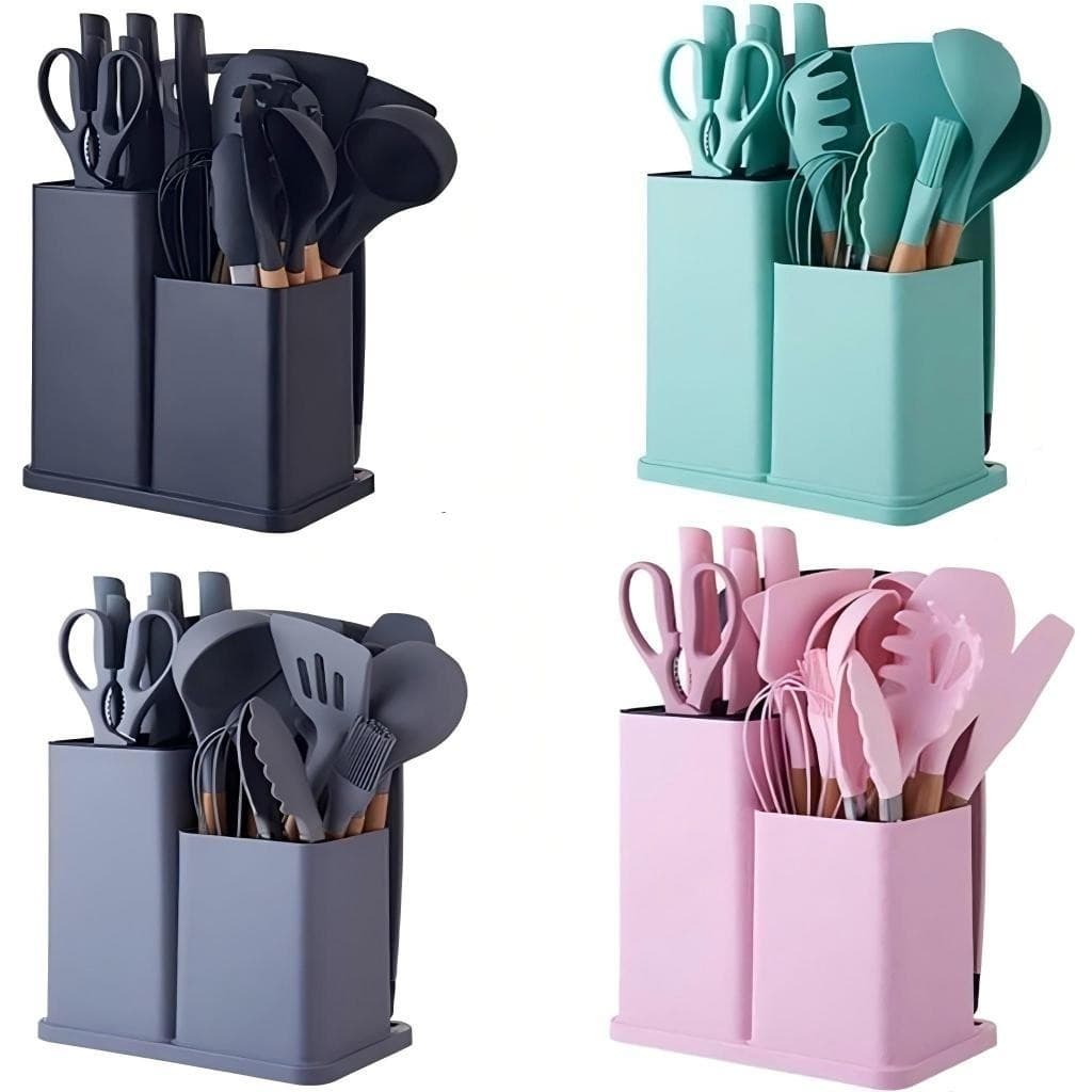19 Peças por R$ 55: Este kit de utensílios de silicone é o custo-benefício que você procurava?