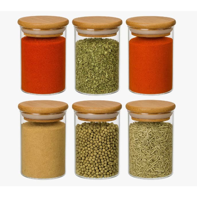 Organização com Charme na Cozinha: O Kit de Potes de Vidro que Conquistou o Time LinkerHub!