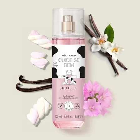 Body Splash Cuide-Se Bem O Boticário 200ml - Perfume Colônia Pós Banho